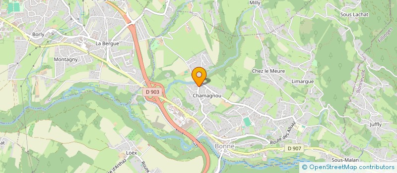 localisation de l'entreprise MADAME CLAUDIA SPIRIG  BONNE