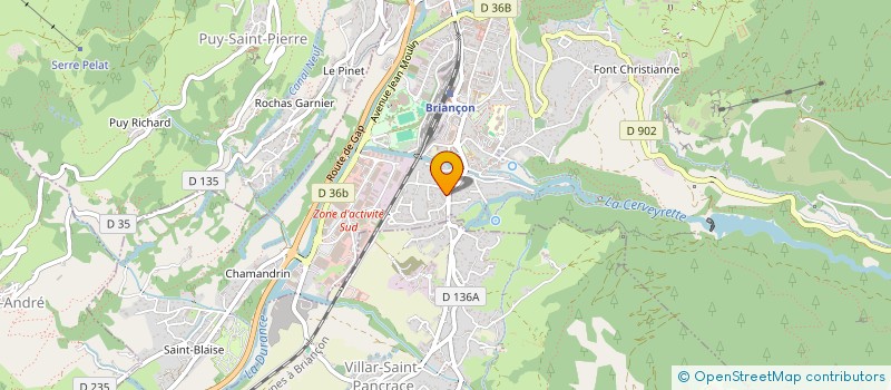 localisation de l'entreprise MADAME CLAUDIA STOCKEN  BRIANCON