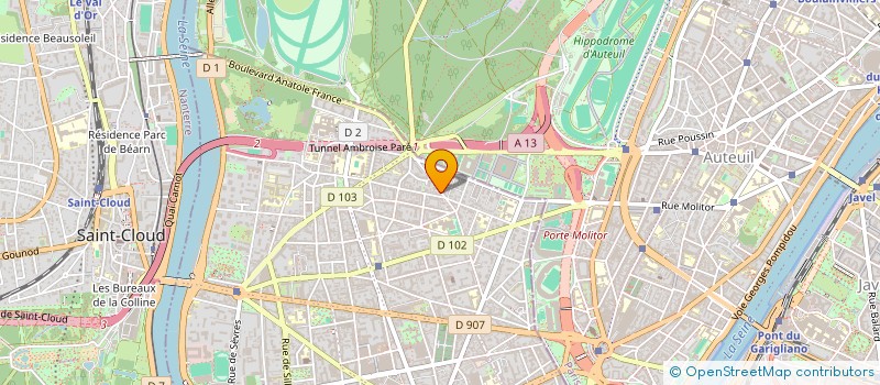 localisation de l'entreprise MADAME CLAUDIA TASSIN à BOULOGNE-BILLANCOURT