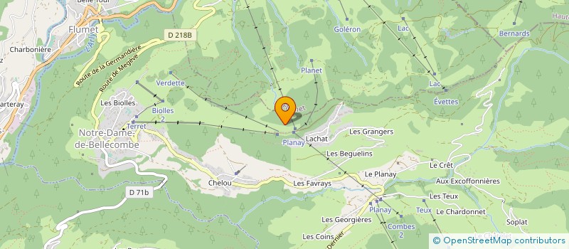 localisation de l'entreprise MADAME CLAUDIA TREMBLAY  CREST VOLAND