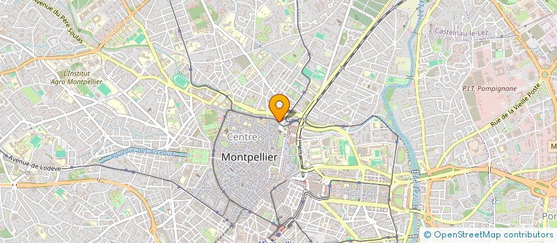 localisation de l'entreprise MADAME CLAUDIA UMANZOR à MONTPELLIER
