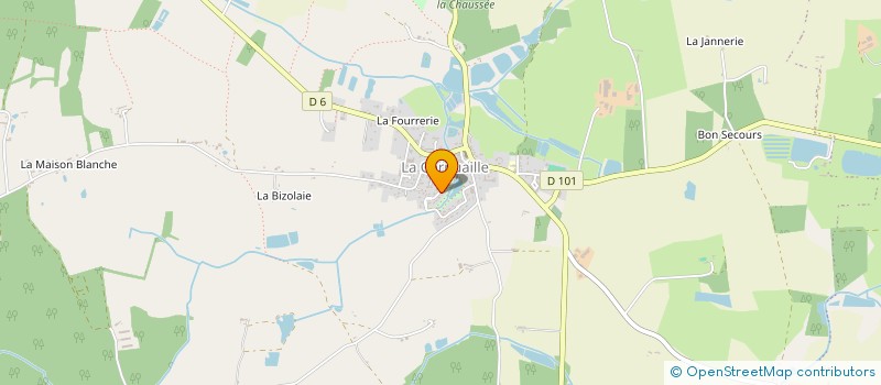 localisation de l'entreprise MADAME CLAUDIA VAITANDE  VAL D'ERDRE-AUXENCE