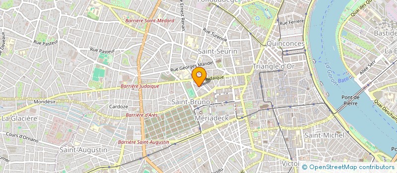 localisation de l'entreprise MADAME CLAUDIA VERVER Y VARGAS DUARTE à BORDEAUX