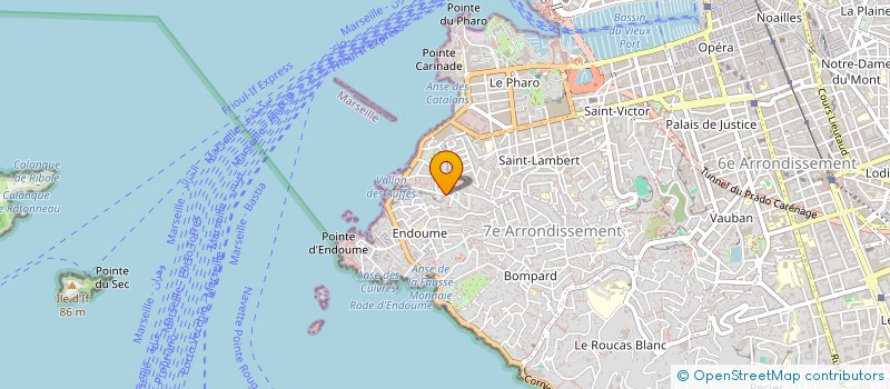 localisation de l'entreprise MADAME CLAUDIA VILELA à MARSEILLE