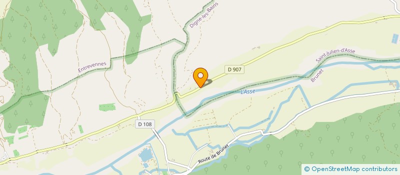 localisation de l'entreprise MADAME CLAUDIA VOLLMER  SAINT-JULIEN-D'ASSE