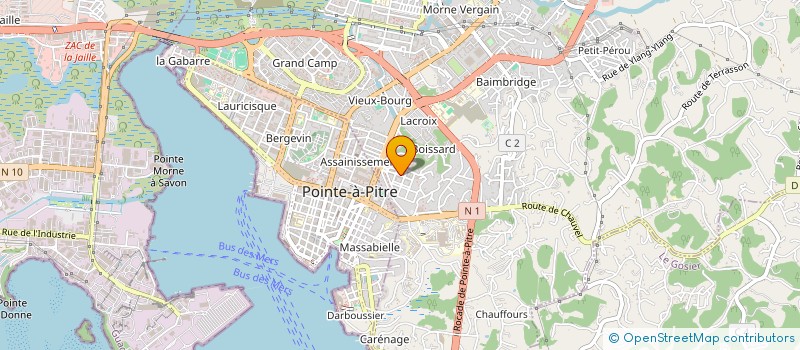 localisation de l'entreprise MADAME CLAUDIE ALTONE à LES ABYMES