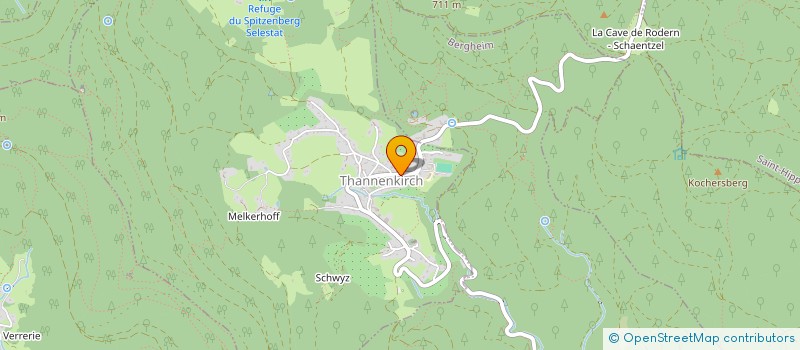 localisation de l'entreprise MADAME CLAUDIE ANFRIE  THANNENKIRCH