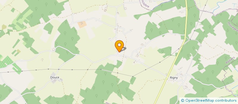 localisation de l'entreprise MADAME CLAUDIE AUGER  THURAGEAU