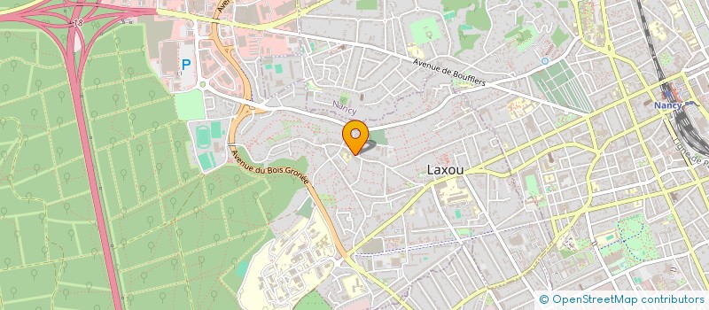 localisation de l'entreprise MADAME CLAUDIE BALTHAZARD à LAXOU