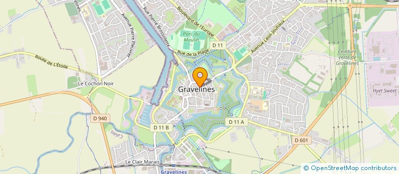 localisation de l'entreprise MADAME CLAUDIE BENHAMOU à GRAVELINES