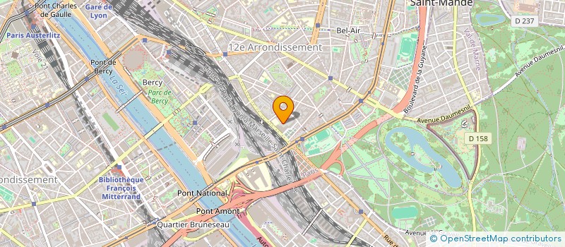 localisation de l'entreprise MADAME CLAUDIE CHARRON  PARIS