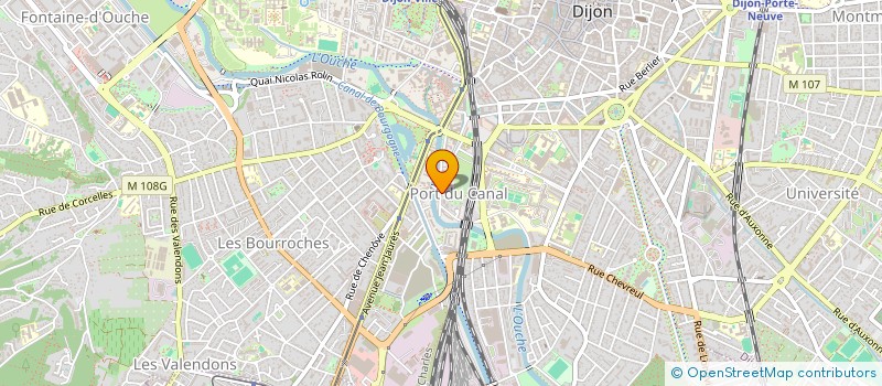 localisation de l'entreprise MADAME CLAUDIE CHOISELAT à DIJON