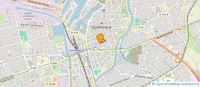 localisation de l'entreprise MADAME CLAUDIE COKELAERE à DUNKERQUE