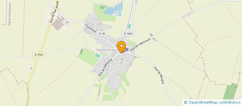 localisation de l'entreprise MADAME CLAUDIE CORRIGOU à VAULX-VRAUCOURT
