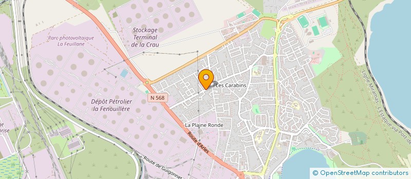 localisation de l'entreprise MADAME CLAUDIE COULLIAS  FOS-SUR-MER