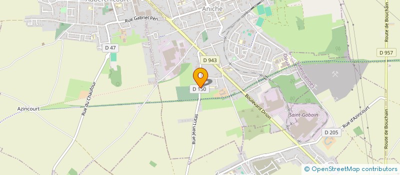 localisation de l'entreprise MADAME CLAUDIE DELANNOY  ANICHE