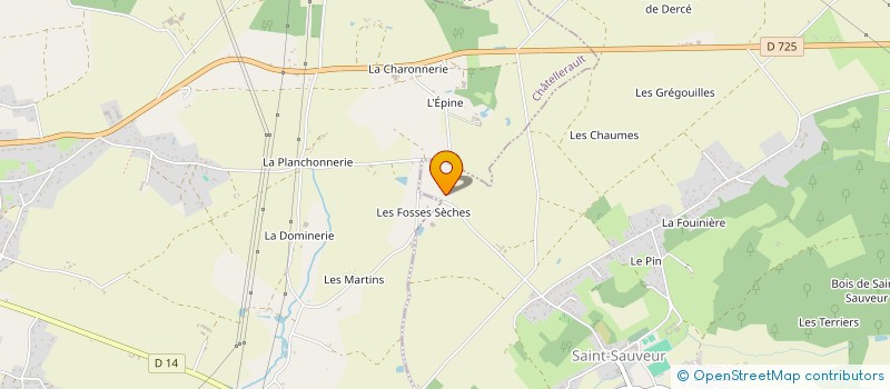 localisation de l'entreprise MADAME CLAUDIE DUCHEZ à SENILLE-SAINT-SAUVEUR