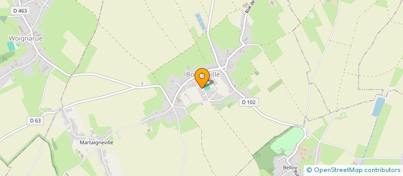 localisation de l'entreprise MADAME CLAUDIE DUFOUR à BOURSEVILLE