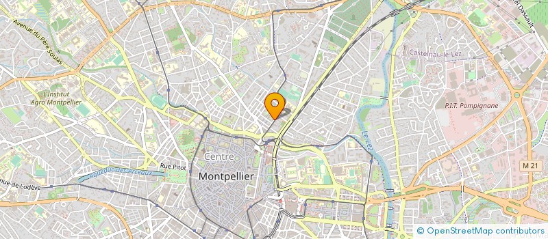 localisation de l'entreprise MADAME CLAUDIE GARCIN à MONTPELLIER