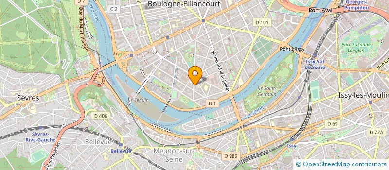localisation de l'entreprise MADAME CLAUDIE LE GOAS à BOULOGNE-BILLANCOURT
