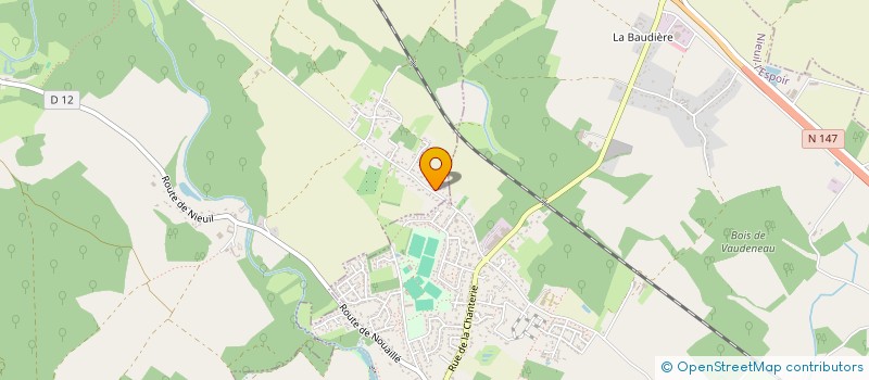 localisation de l'entreprise MADAME CLAUDIE LECLERC  NOUAILLE-MAUPERTUIS