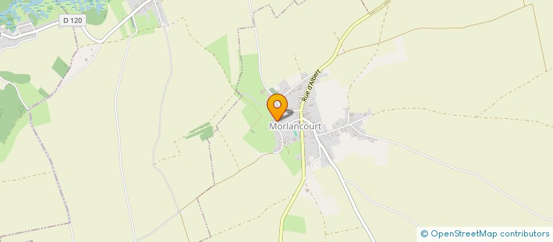 localisation de l'entreprise MADAME CLAUDIE LEJEUNE  MONTAUBAN-DE-PICARDIE