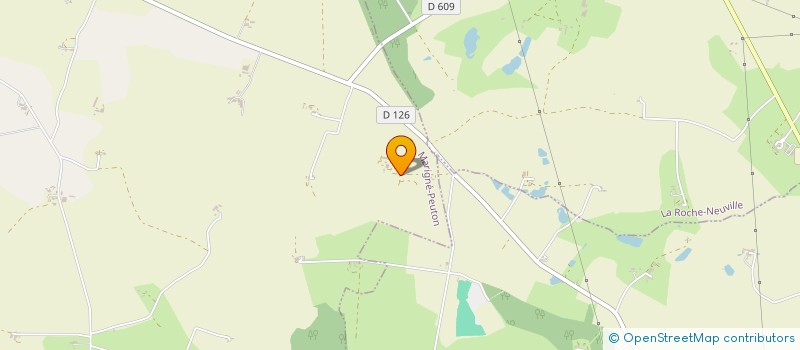 localisation de l'entreprise MADAME CLAUDIE LENAIN  MARIGNE-PEUTON