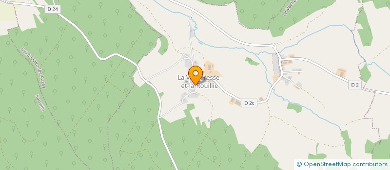 localisation de l'entreprise MADAME CLAUDIE LHUILLIER à LA VACHERESSE-ET-LA-ROUILLIE