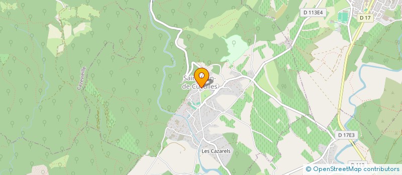 localisation de l'entreprise MADAME CLAUDIE LUIZARD  SAINT-JEAN-DE-CUCULLES