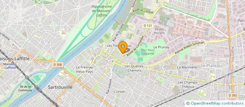 localisation de l'entreprise MADAME CLAUDIE MAUCOLLIN à SARTROUVILLE