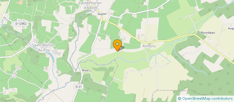 localisation de l'entreprise MADAME CLAUDIE MERCIER  RIMONS