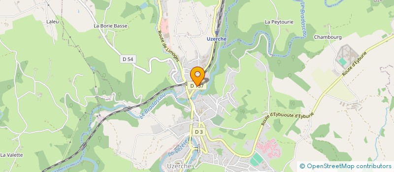 localisation de l'entreprise MADAME CLAUDIE MICHEL à UZERCHE