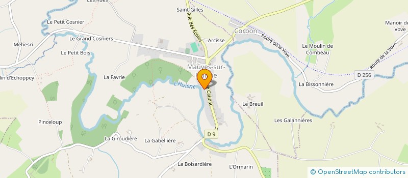 localisation de l'entreprise MADAME CLAUDIE MOREAU à MAUVES-SUR-HUISNE