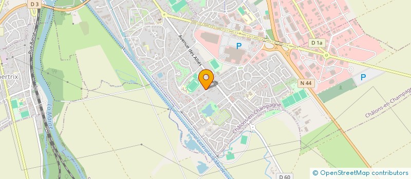 localisation de l'entreprise MADAME CLAUDIE PERNOT  CHALONS-EN-CHAMPAGNE