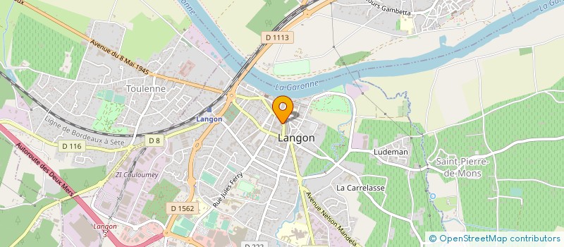 localisation de l'entreprise MADAME CLAUDIE PINEAU  BERTHEZ