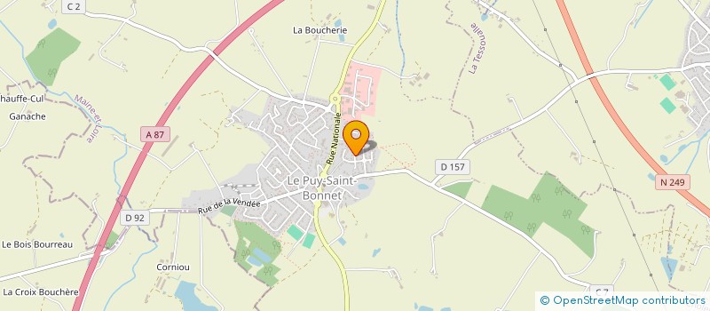 localisation de l'entreprise MADAME CLAUDIE RAUD à CHOLET