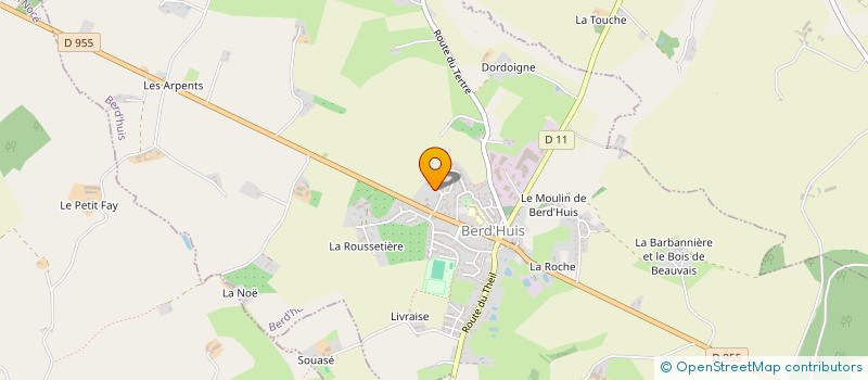 localisation de l'entreprise MADAME CLAUDIE ROUILLON à BERD'HUIS