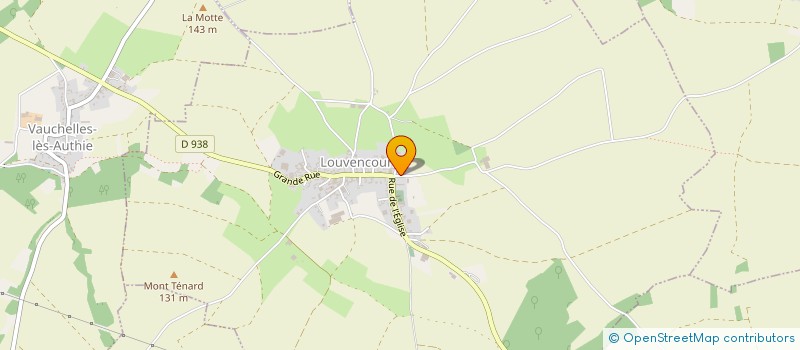 localisation de l'entreprise MADAME CLAUDIE RULENCE  COURCELLES-AU-BOIS