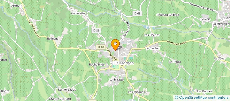 localisation de l'entreprise MADAME CLAUDIE SALIGNON à VILLIE-MORGON