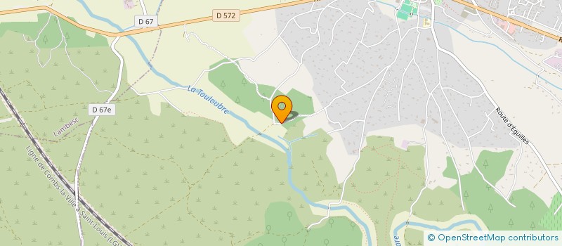 localisation de l'entreprise MADAME CLAUDIE VENT  SAINT-CANNAT