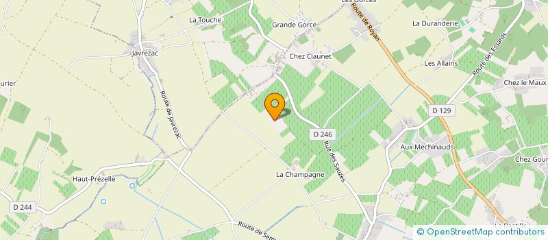 localisation de l'entreprise MADAME CLAUDIE WAFFLARD  FLOIRAC