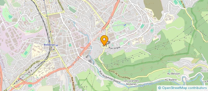 localisation de l'entreprise MADAME CLAUDINE ACCAR  SAINT-ETIENNE