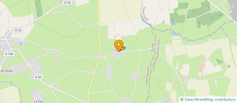 localisation de l'entreprise MADAME CLAUDINE AGASSE  QUILLY