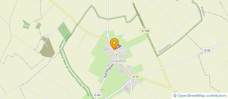 localisation de l'entreprise MADAME CLAUDINE ALLARIA  GORENFLOS