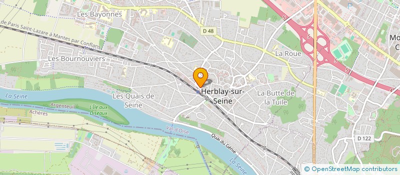 localisation de l'entreprise MADAME CLAUDINE AMERANT  HERBLAY-SUR-SEINE