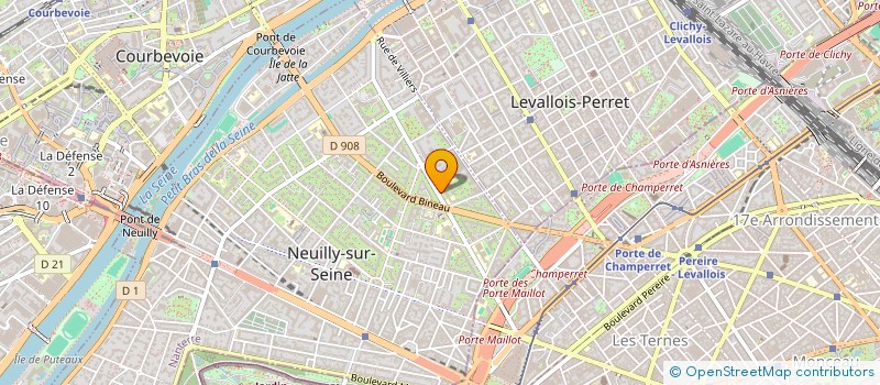 localisation de l'entreprise MADAME CLAUDINE ARTIS à NEUILLY-SUR-SEINE