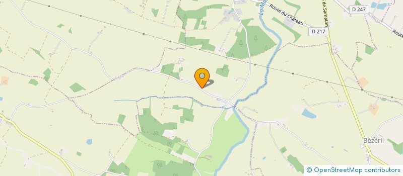 localisation de l'entreprise MADAME CLAUDINE AUGE  SAINT-ANDRE