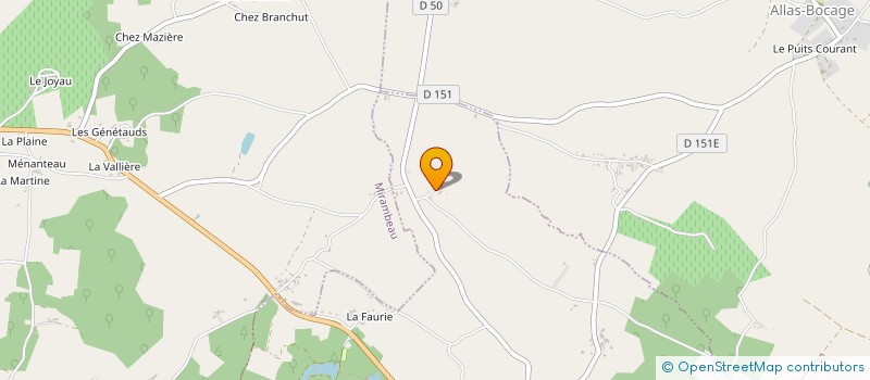 localisation de l'entreprise MADAME CLAUDINE BACLE  SOUBRAN