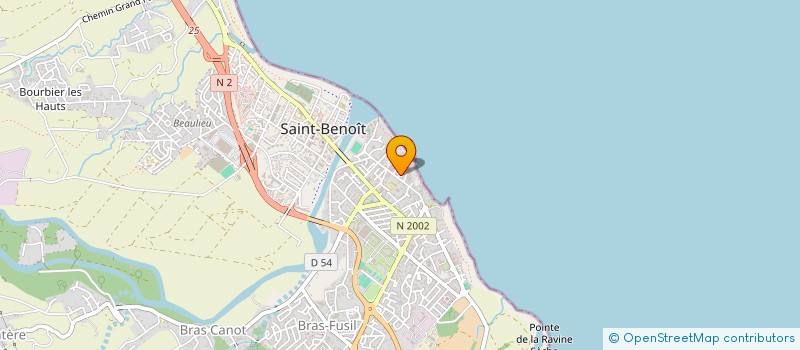 localisation de l'entreprise MADAME CLAUDINE BANOR à SAINT-BENOIT