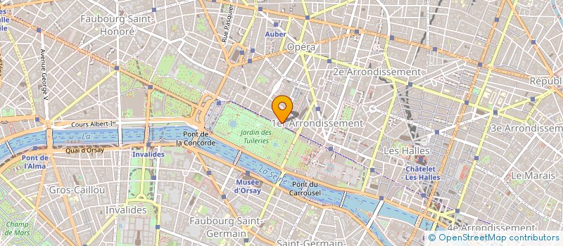 localisation de l'entreprise MADAME CLAUDINE BARATIN à PARIS